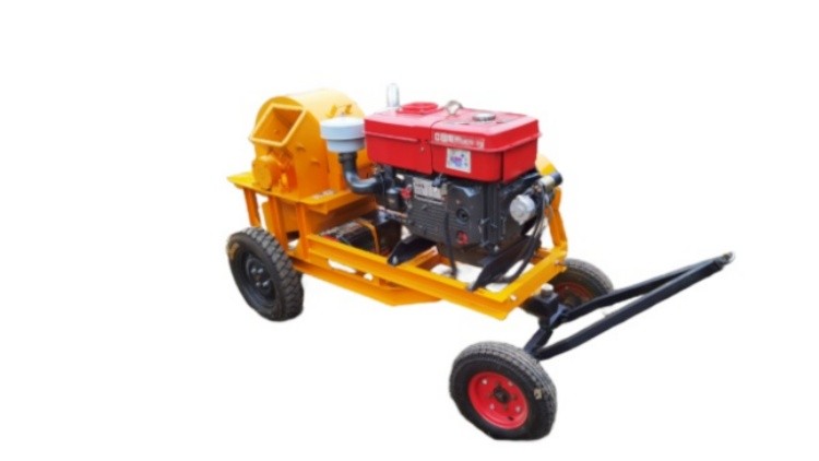 HC-550移動(dòng)樹(shù)枝木材 粉碎機(jī)